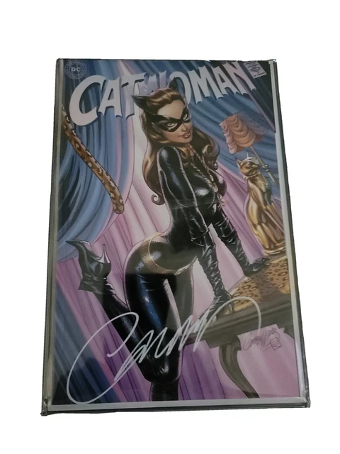 Catwoman 80th Anniversary #1 J SCOTT CAMPBELL EXCLUSIVE VARIANT SIGNED W COA MT