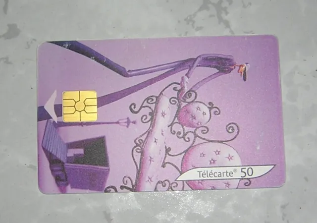 50pcs Purple Phone Card Fax