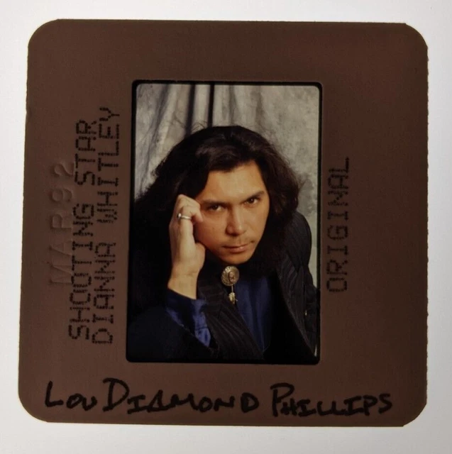 Dw6-420 Lou Diamond Phillips Lot (1) 35Mm Orig Slide Via Dianna Whitley