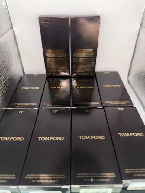 TOM FORD  WATERPROOF  FOUNDATION / CONCEALER  1 FL oz / 30 ML (Pick Your Shade)