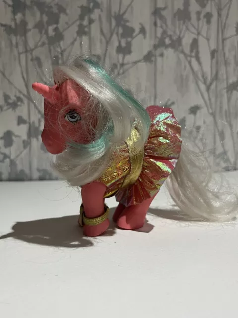 Vintage G1 My Little Pony Magic Message Pony Cloud Dreamer Hasbro 1984 Clothed