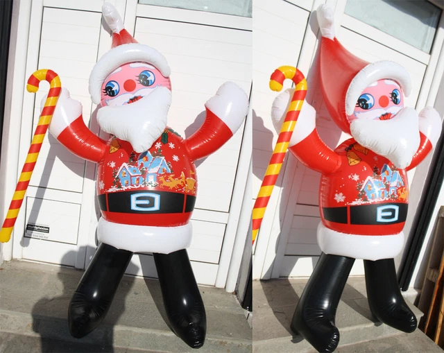 Old Santa Inflatables RARE VINTAGE 80'S HUGE INFLATABLE 71
