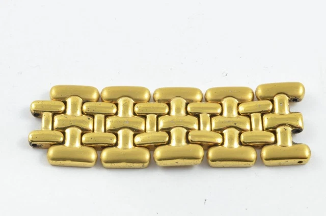Maurice Lacroix Steel Vintage 0 23/32in Repair Segment RAR Gold Plated
