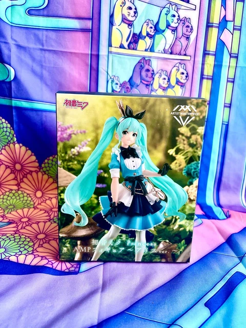 FIGURINE HATSUNE MIKU AMP Princess Alice Ver. Prix Vocaloid Green Japan