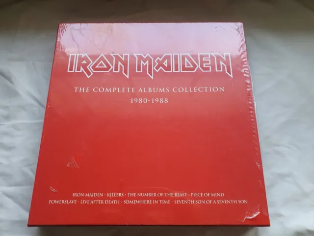 Iron Maiden The Complete Collection 19890-1988 Vinyl Lp Box Set *Neuwertig Versiegelt*