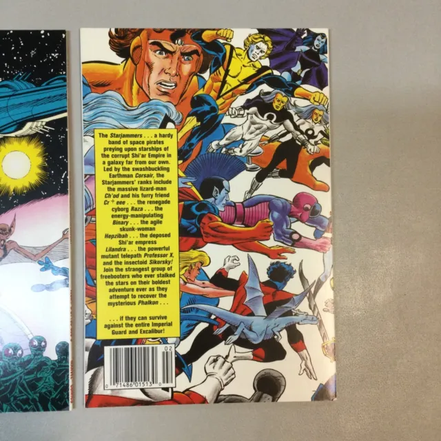 X-men Spotlight On Starjammers 1 & 2 Complete Set Marvel Comics 1990 (SJ03) 8