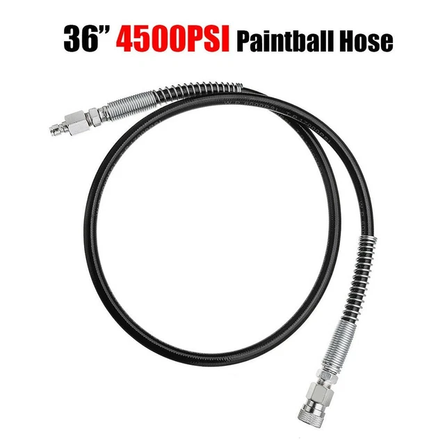 Adaptateur Valve De Remplissage Plongée PCP – 4500 Psi – Pour Bouteille Paintball, Noir