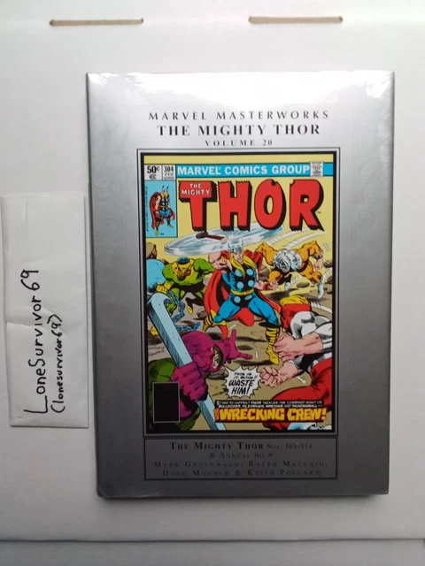 Marvel Masterworks: The Mighty Thor VOL 20 HARDCOVER BRAND NEW & FACTORY SEALED!