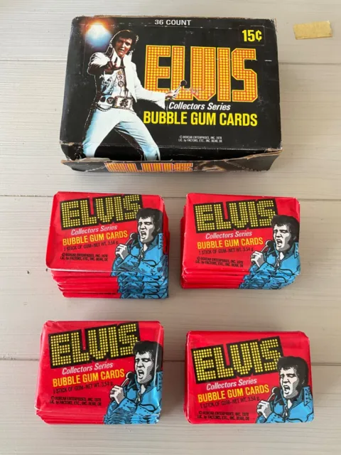 1978 Donruss ELVIS Collector Series Trading Cards - Sealed Pack