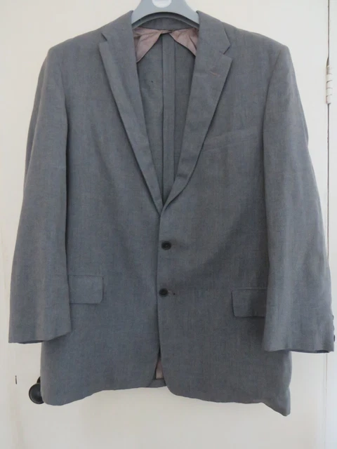Giacca Uomo Vintage Anni '40 Vintage Grigia Rock & Roll Lindy Hop Jazz jive Rockabilly