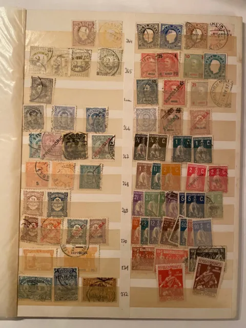 Div. alte Briefmarken, 1890 -1950, Portugal(mit Kolonien), Niederlande,