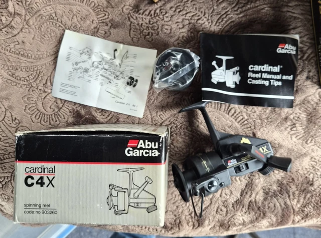 ABU GARCIA CARDINAL CX4 Spinning Reel Japan In Box $286.90