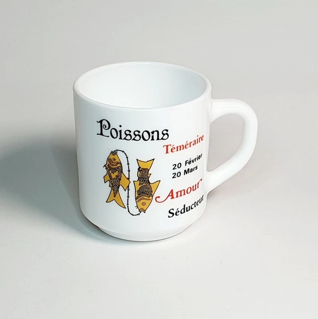 Mug arcopal signe du zodiac poisson - Arts de la table