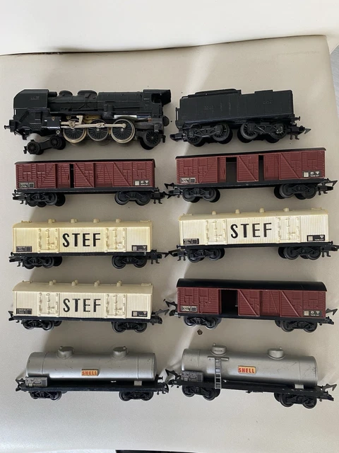 JOUEF HO LOCO vapeur 140 C 180 et tender 34 X 93, dépôt de VERDUN réf