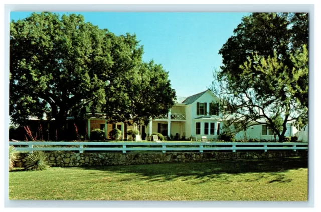 Stonewall Texas TX, The Summer Whitehouse LBJ Ranch Political Postcard