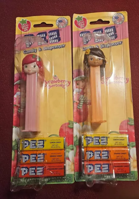 Vintage PEZ Dispenser Strawberry Shortcake Orange Blossom Beautiful Mint in Box