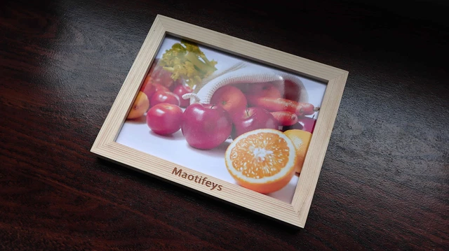 Maotifeys Picture frames Original wood picture frame, easy to decorate ，display