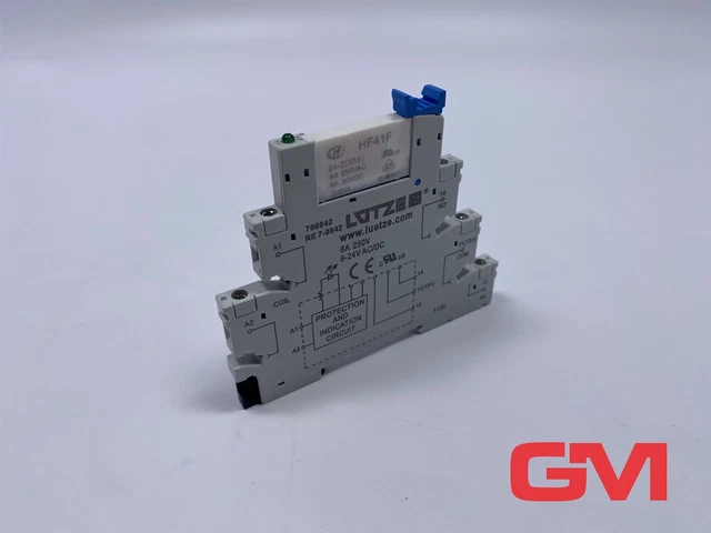 Lütze Relè 760842 Relè Moduli RE7-0842 AC / DC24V