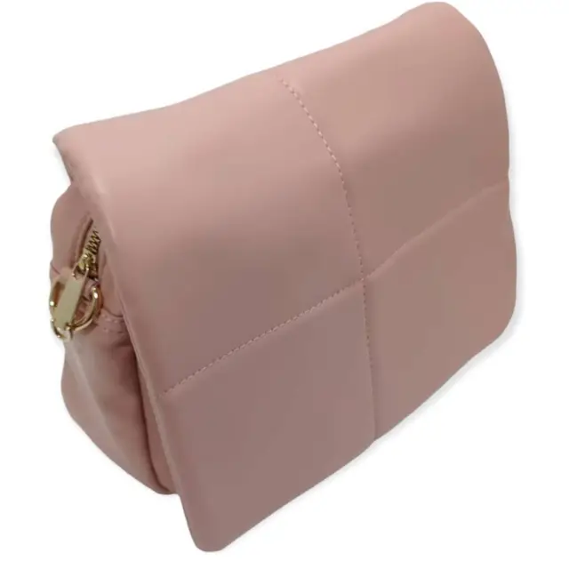 Bolso Bandolera Acolchado para Mujer con Monedero, Bolso Impermeable Guateado 3