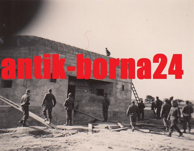 Foto WH 3. Gebirgs-Division Bunker Shelter Sudetenland Znaim Znojmo Mähren *176