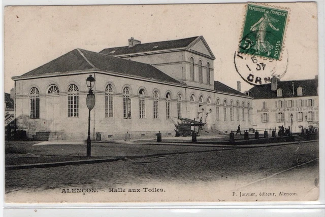 CPA ALENCON Hall of Canvases Garage for Automobiles