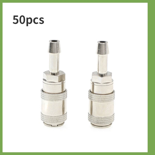 50pcs Metal Quick A6  NIBP Cuff Connector Blood Pressure For Datascope,Colin