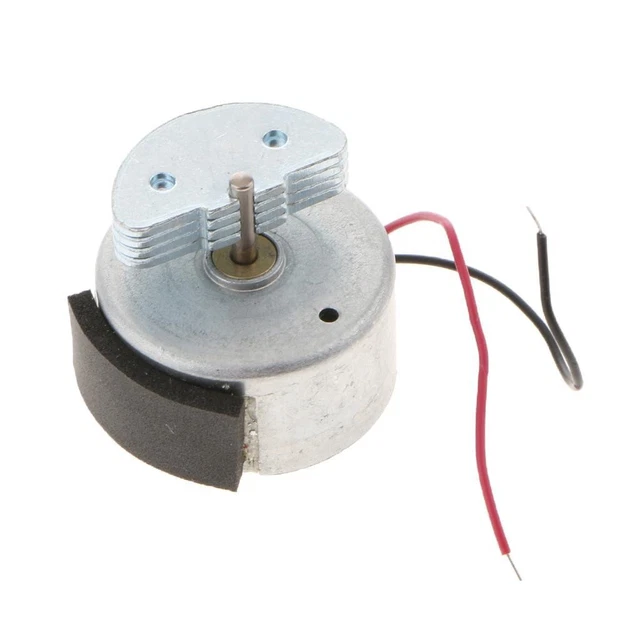 10-Pack 1034 - Micro motore di vibrazione piatto, 12000 Rpm, 3 V, voltaggio, spessore, motore vibrante per telefono cellulare, tablet, elettrodomestici, 10 x 3,4 mm