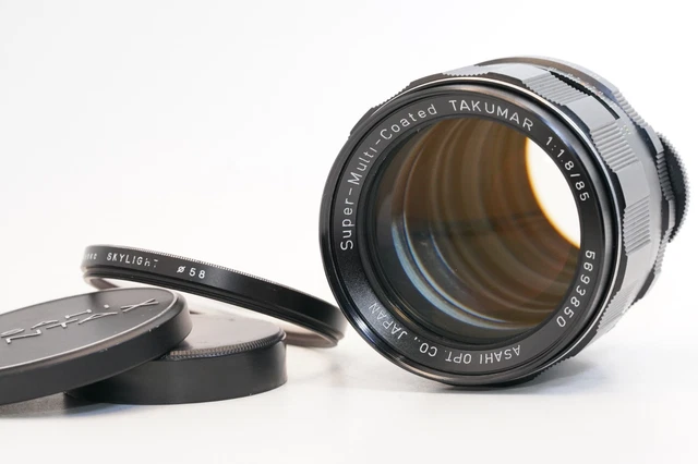 MINT] PENTAX SMC Takumar 85mm f1.8 MF Portrait Lens for M42 Mount