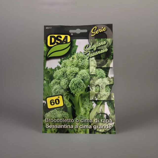 Testa Rimpicciolita SEMI DI CIMA Di Rapa Riccardo Larosa 40 60 90 120 Giorni Sementi Cime Rape 500G EUR 10,90 - IT Semi Erba Prato - Foto 6