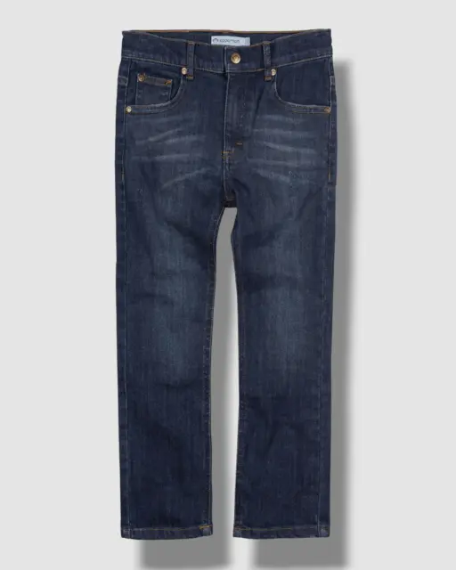 $59 Appaman Kids Boy's Blue Slim Leg Denim Jeans Pants Size 4T