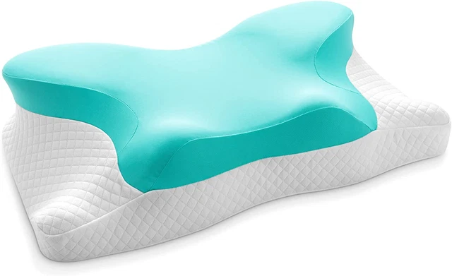 Deep Sleep Pillow, Cervical Cooling Memory Foam Pillow for Neck and Shoulder Pai