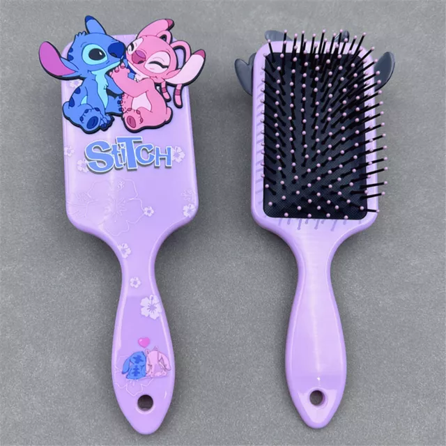 New Disney Lilo and Stitch Hair Brush with 3D Stitch Kids Gift For Girls 2024