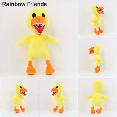 CUTE ROBLOX-RAINBOW FRIENDS Game Plush Toy Yellow Duck Stuffed Doll