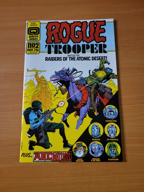 Rogue Trooper #2 ~ NEAR MINT NM ~ 1986 Quality Comics
