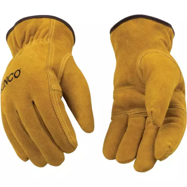 Kinco Men's Large Suede Cowhide Pile Lined Winter Work Glove 51PL-L Kinco 51PL-L