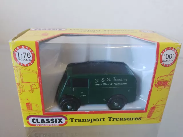 Classix - Morris J Van - R&S Tomkins - 1/76 Scale / 00 Gauge - Em76603 M/S