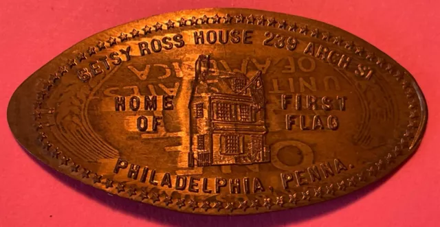 Betsy Ross House (JON-22) on 1946 Wheat 1₵