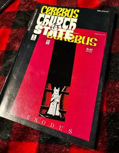 Cerebus COMIC LOT! Bundle of 5 Comic Books Aardvark-Vanaheim Vintage Comics RARE 3