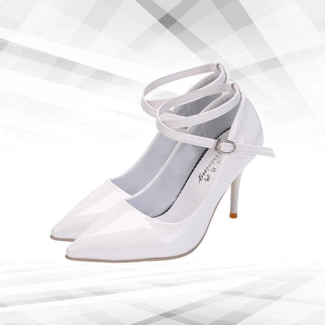 Women Pumps Shoes Clearance Cross Strap Heels Trendy Heels High Heel