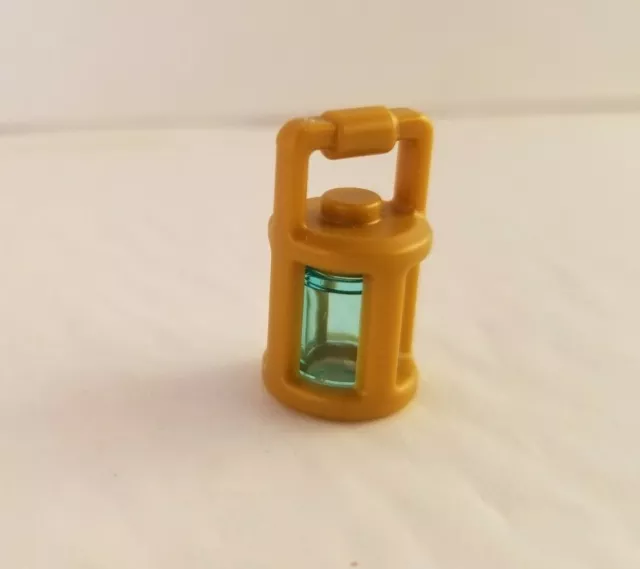 LEGO Lantern Torch GOLD Minifigure Camping Hiking Colonial Tent Gear Hand Held