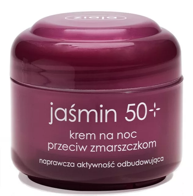 Ziaja Jasmine 50+ Anti-Wrinkle Night Cream