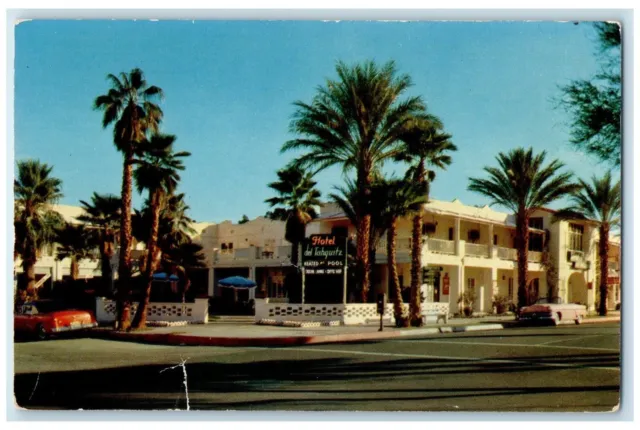 1960 Del Tahquitz Hotel South Palm Canyon Drive Palm Springs California Postcard
