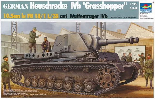 Trumpeter 00373 - 1:35 Heuschrecke Ivb Grasshopper - Neu