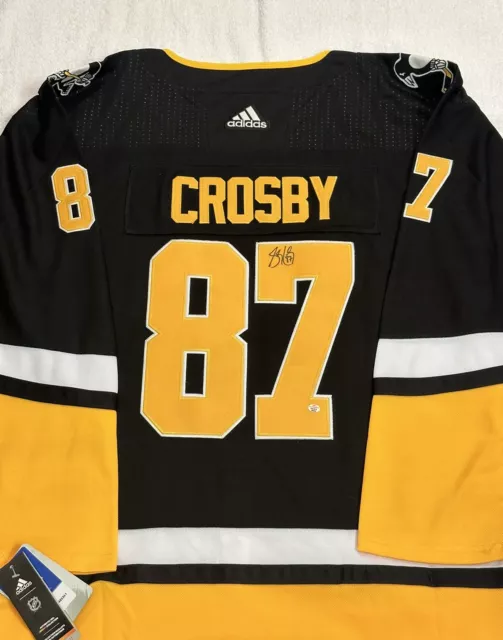 Sidney Crosby Signed Pittsburgh Penguins Hockey Jersey with COA