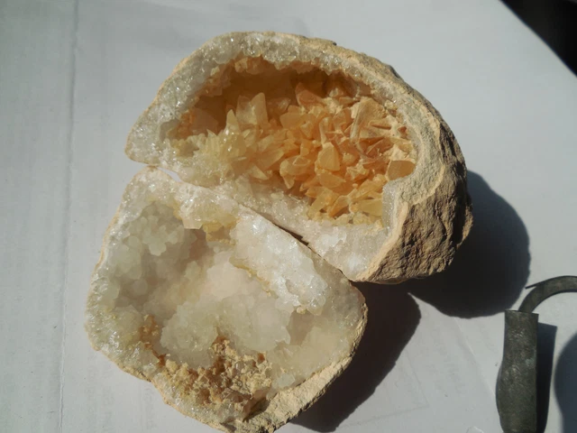 Quarzdruse aus Marokko #j22 3