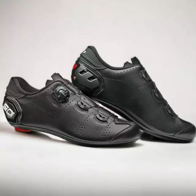 CLEARANCE Sidi Fast Road Shoes Black / Black - 45