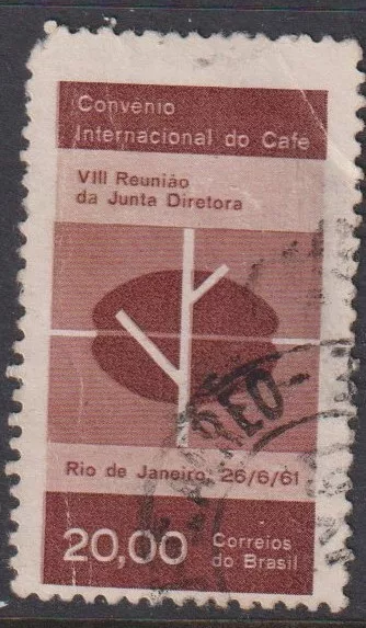 Brazil 1961 Coffee Convention SG1053 Used No 2