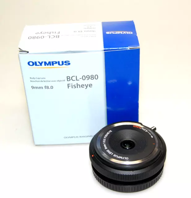 Olympus digital 8,0/9mm Fisheye  -OVP- #BCL-0980  für MFT