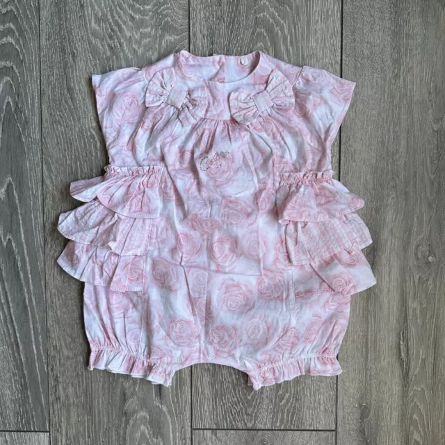 Little A baby girl romper size 12 months