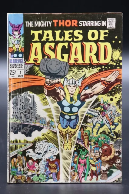 Tales of Asgard (1968) #1 Jack Kirby Cover All Kirby Thor Reprints GD/VG